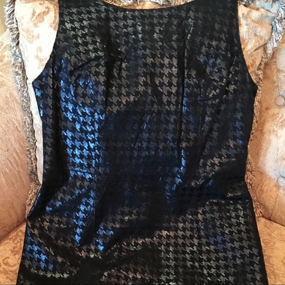 Cache Dresses & Skirts - NWT Cache 100% Genuine Leather Dress!
